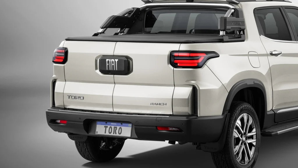Caçamba da Fiat Toro
