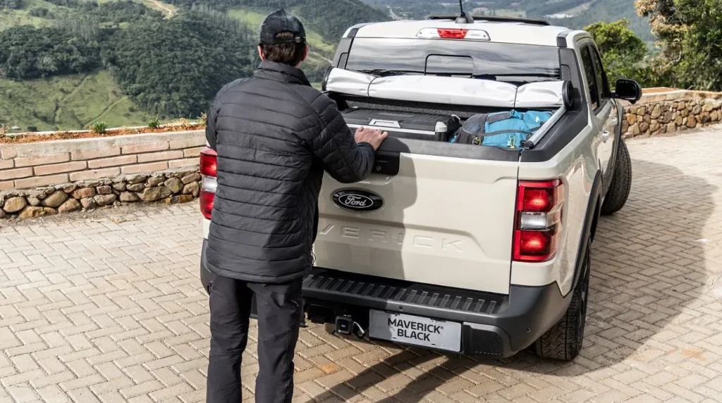 Caçamba da Ford Maverick