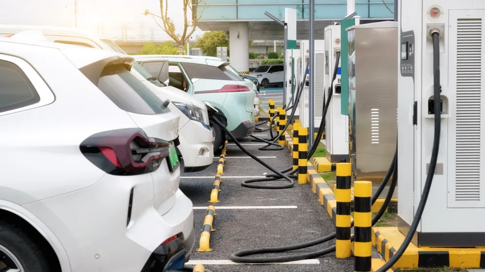 Estação de carregamento de carros elétricos
