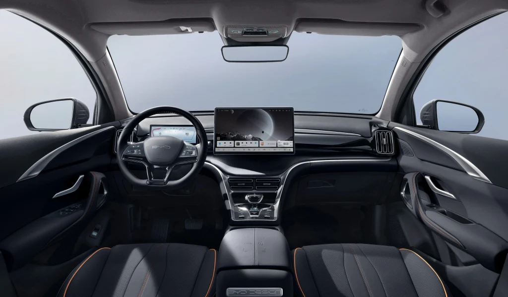 Interior do BYD Song Pro