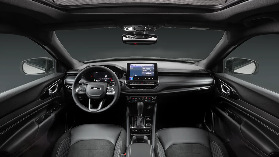 Interior do Jeep Compass