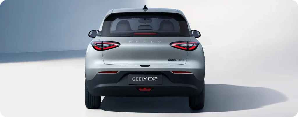 Traseira do Geely EX2
