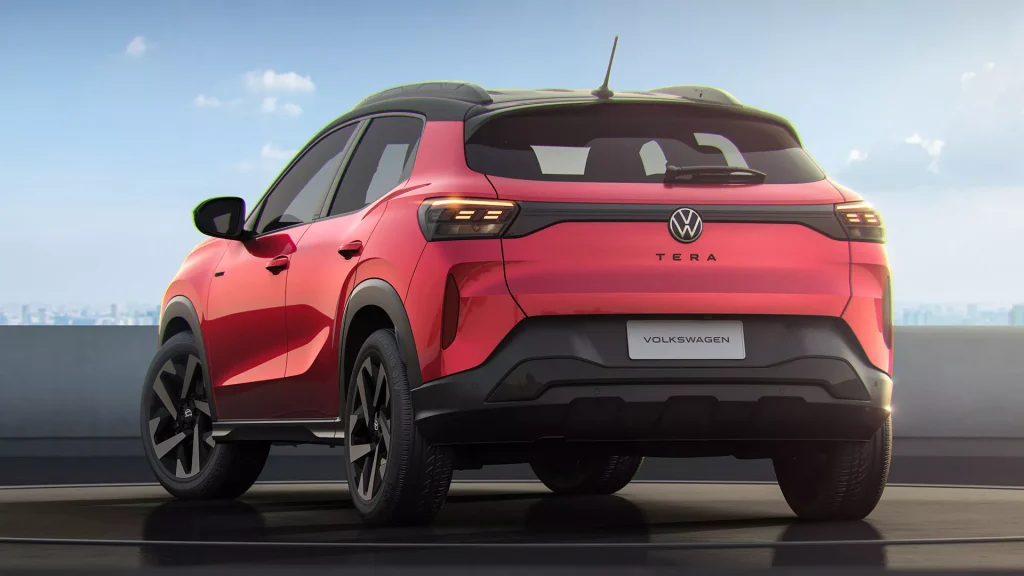 Traseira do Volkswagen Tera