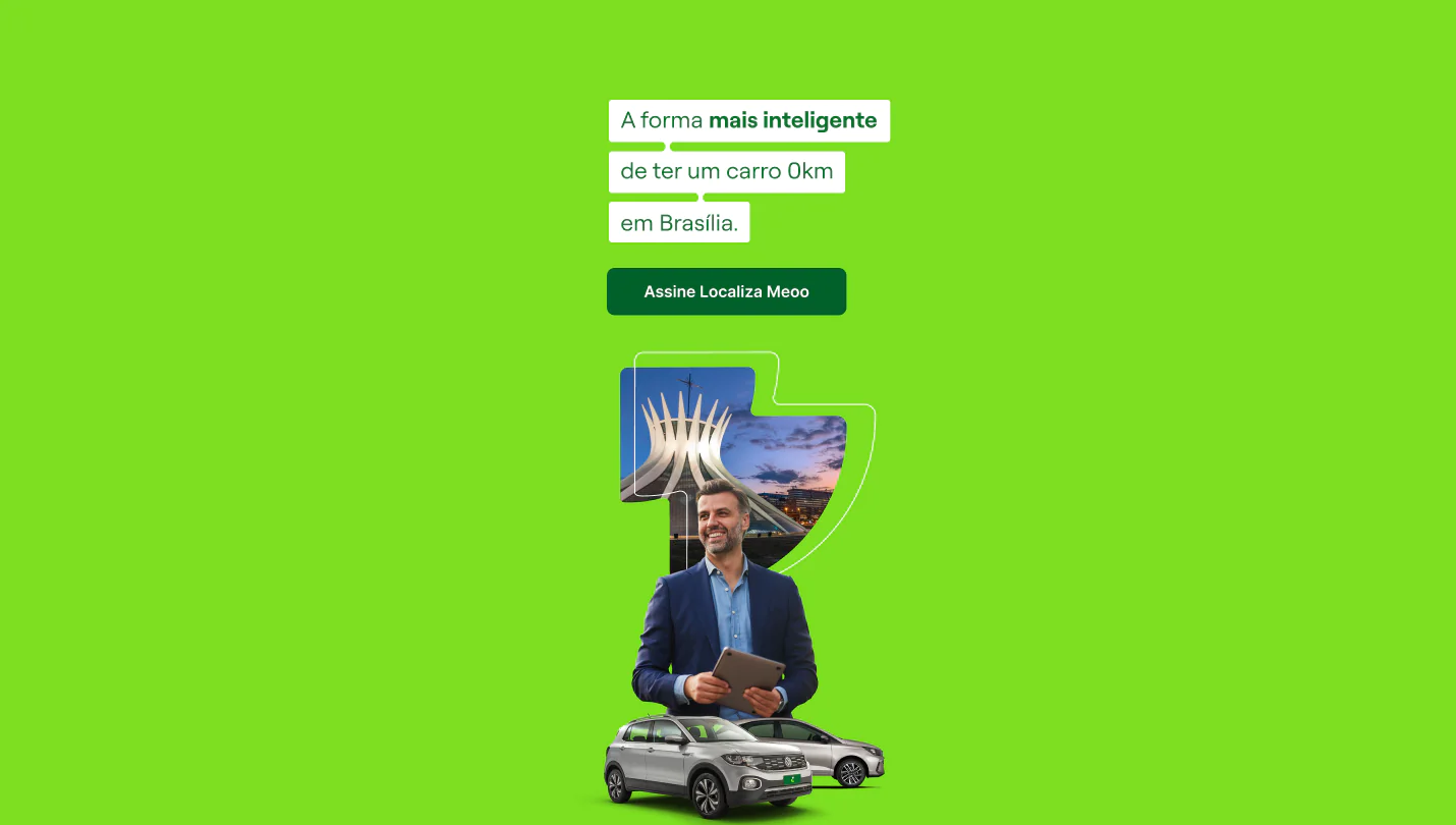 Quero assinar Meoo Banner Carro por assinatura