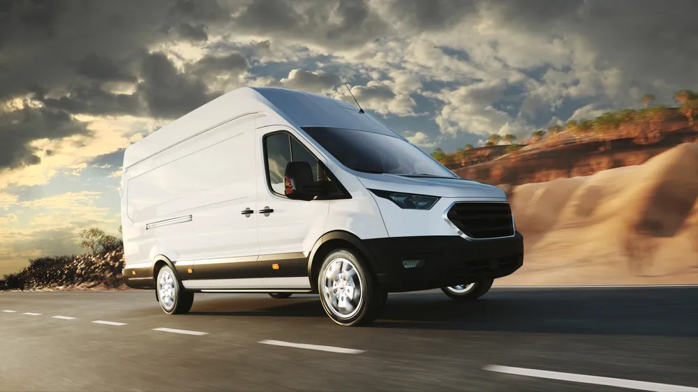 Furgão como exemplo de carro utilitário