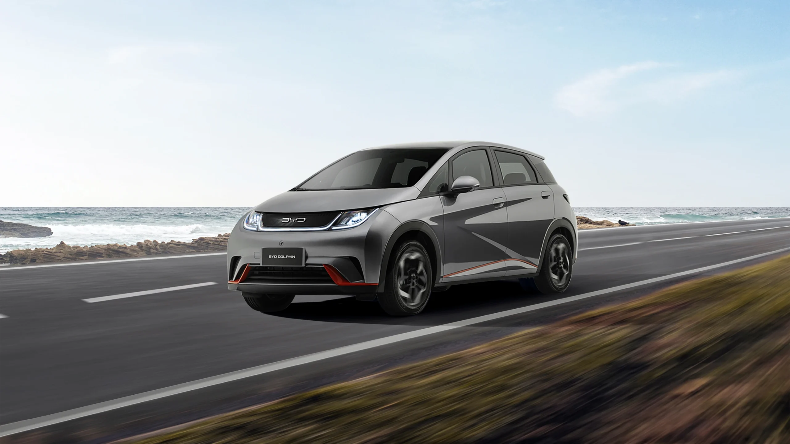 Imagem de um modelo de carro BYD