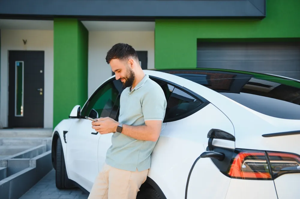 Imagem exemplificando um dos tipos de carros elétricos